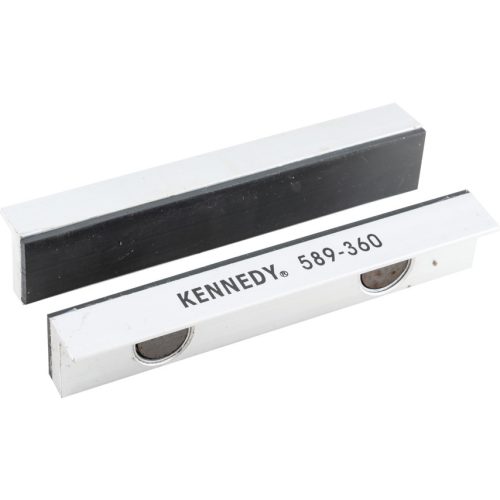Kennedy 150mm (6") alumínium mágneses satupofa betét gumi szorítófelülettel