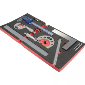 Kennedy 7 részes mérőeszköz készlet szivacsban t0691