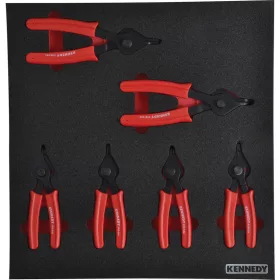   Kennedy 6 részes 10-48mm seegergyűrű fogó szivacsban m1832