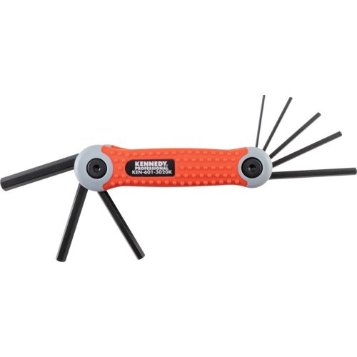 Kennedy 1.5-8mm hatszögkulcs készlet pro-torq zsebkés típusú (8 részes)