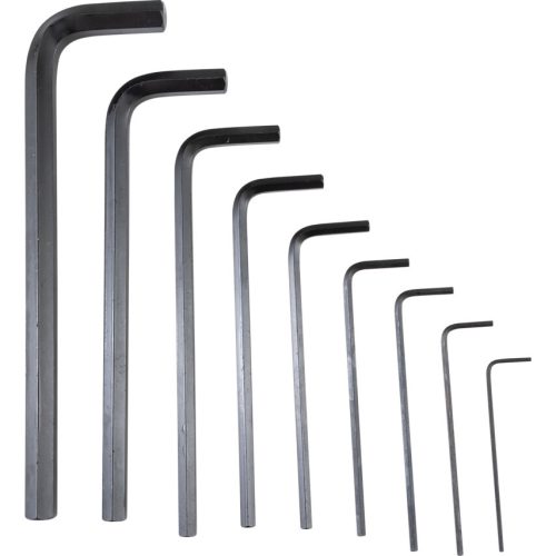 Kennedy 1.5-10mm hosszúszárú hatszögkulcs készlet (9 részes)