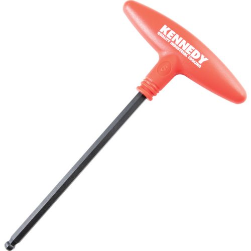 Kennedy 8.0mm T-nyelű gömbvégű hatszögkulcs