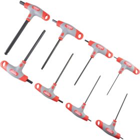   Kennedy 2.0-10.0mm T-nyelű gömbvégű hatszögkulcs készlet (8 részes)