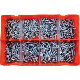 Kennedy inches d-fejű hornyos önmetsző csavar készlet