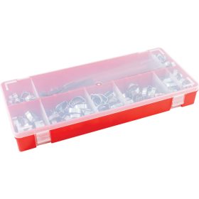   Matlock vegyes készlet O bilincs - kétfüles kialakítás (hegesztő tömlő bilincs) 165részes + fogó