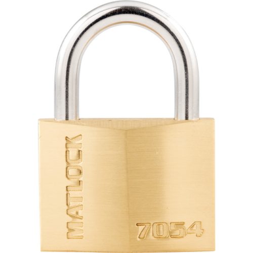 Matlock 50x26mm sárgaréz lakat edzett acél kengyellel