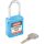 Matlock matlock biztonsági lockout lakat - egyedi kulccsal kék