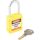 Matlock matlock biztonsági lockout lakat - egyedi kulccsal sárga