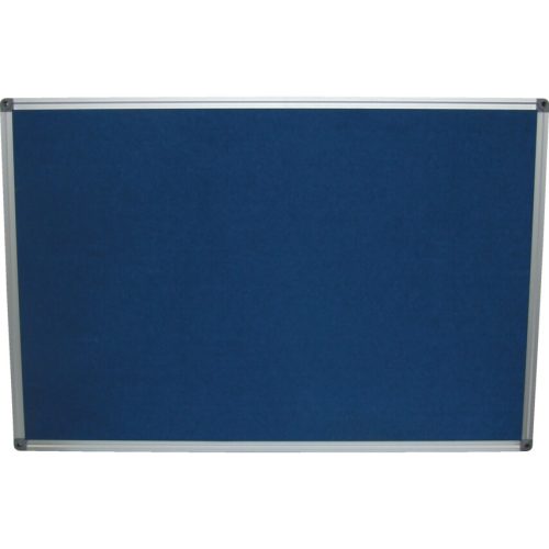 Offis filc prezentációs tábla 1200x900mm kék aluminium keret