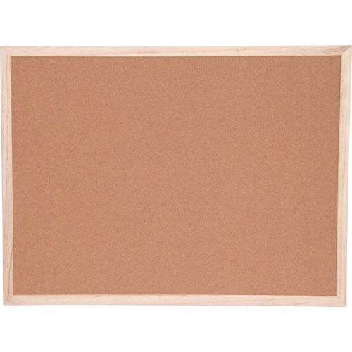 Offis parafa hirdetőtábla 450x600mm fa keret
