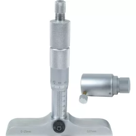   Oxford 0-25mm mélységmérő mikrométer rögzített rúddal