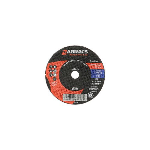Pcl apt75fcm extra vékony, lapos fém vágókorongok 3" / 75 mm, 10 db