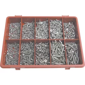   Qualfast A2 rozsdamentes acél pozidriv önmetsző csavar készlet