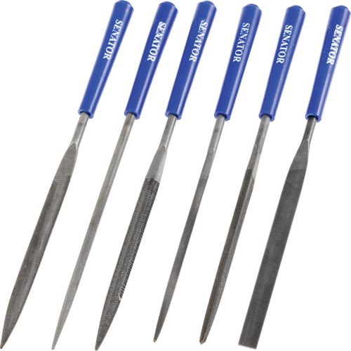 Senator 16cm félsimító tűreszelő készlet (6 részes)
