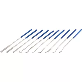 Senator 14cm diamond riffler & needle file set 10-pce
