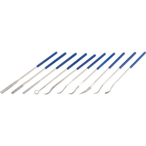 Senator 14cm diamond riffler & needle file set 10-pce