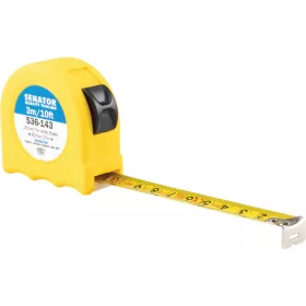   Senator 3m/10' mérőszalag Hi-Vis műanyag házban metrikus és colos
