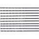 Sherwood 2.00mm hengeres szárú hosszú csigafúró HSS