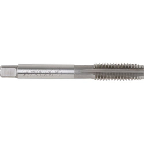 Sherwood M12x1.75mm egyenes hornyú HSS kézi középvágó menetfúró