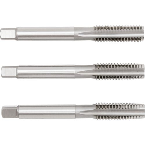 Sherwood M12x1.75mm egyenes hornyú HSS kézi menetfúró készlet