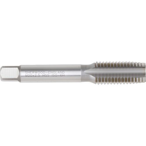 Sherwood M20x2.50mm egyenes hornyú HSS kézi középvágó menetfúró