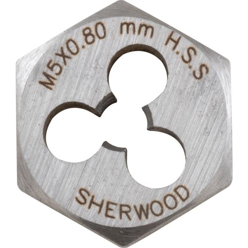 Sherwood M5.0x0.80mm hatszög alakú HSS menetmetsző