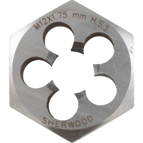 Sherwood M12x1.75mm hatszög alakú HSS menetmetsző