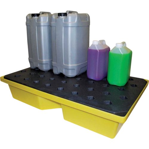 Solent kiömléskezelő tálca rostéllyal 60liter