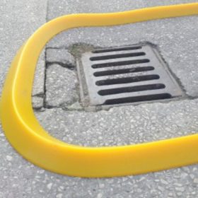 Solent kiömléskezelő védőgát 6cm x 3m pu