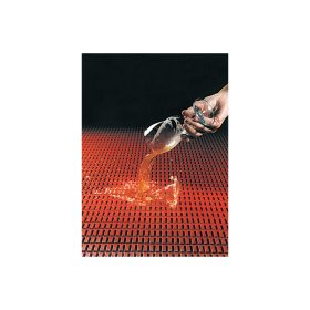   Sitesafe 0.6mx0.9m gazdaságos csúszásgátló szőnyeg  piros