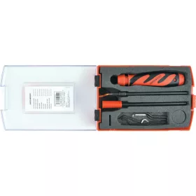   Swiss e és c ipari sorjázó és kaparó készlet 11 darabos