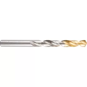   Swiss 1.00mm normál hosszú fényes HSS csigafúró TiN bevonatú heggyel