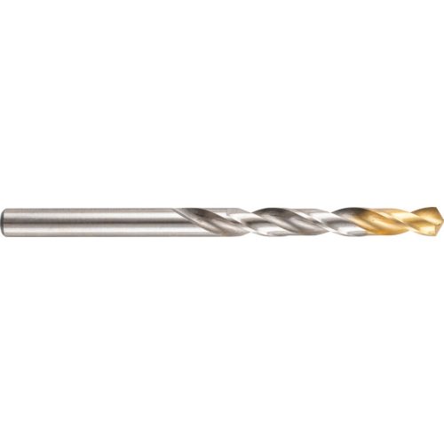 Swiss 6.70mm normál hosszú fényes HSS csigafúró TiN bevonatú heggyel