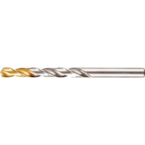 Swiss 8.00mm normál hosszú fényes HSS csigafúró TiN bevonatú heggyel