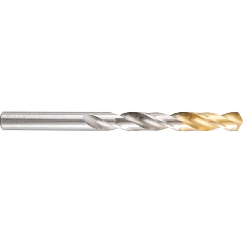 Swiss 8.70mm normál hosszú fényes HSS csigafúró TiN bevonatú heggyel