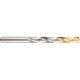 Swiss 8.70mm normál hosszú fényes HSS csigafúró TiN bevonatú heggyel
