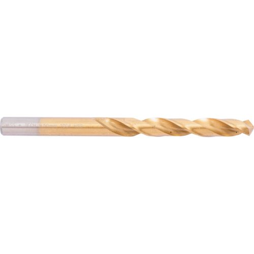 Swiss 9.50mm normál hosszú fényes HSS csigafúró TiN bevonatú heggyel