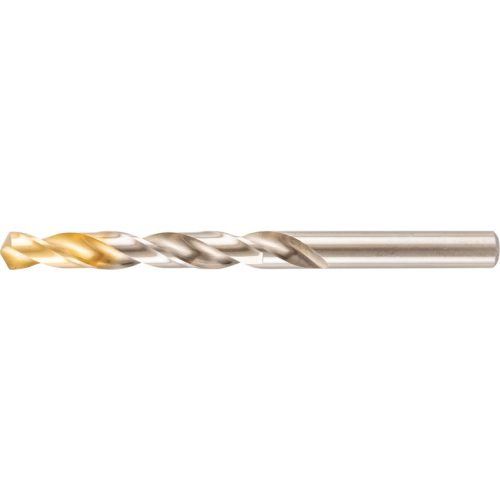 Swiss 10.20mm normál hosszú fényes HSS csigafúró TiN bevonatú heggyel