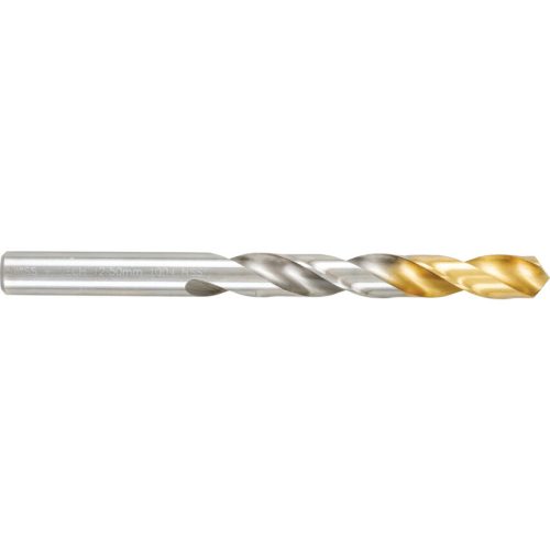 Swiss 12.50mm normál hosszú fényes HSS csigafúró TiN bevonatú heggyel