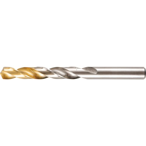Swiss 13.00mm normál hosszú fényes HSS csigafúró TiN bevonatú heggyel