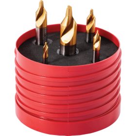 Swiss 5 részes központfúró készlet tin heggyel, bs1-bs5