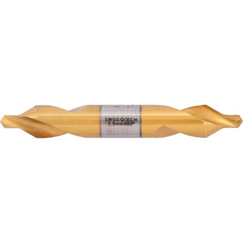 Swiss 6.30mm x 2.50mm HSS központfúró tin heggyel