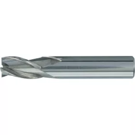   Swiss 1.0mm rövid háromélű hengeres szárú tömör keményfém hosszlyukmaró