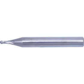   Swiss 2.0mm rövid kétélű hengeres szárú tömör keményfém rádiuszos hosszlyukmaró