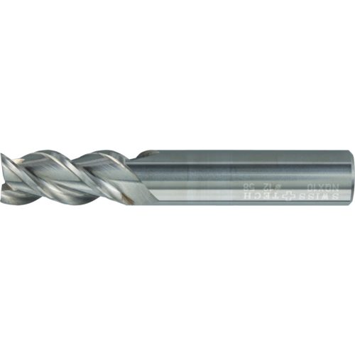 Swiss 6.0mm háromélű nagy spirálemelkedésű tömör keményfém ujjmaró