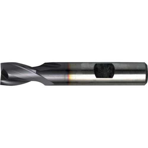 Swiss 14.0mm kétélű, weldon-száras rövid hosszlyukmaró TiCN-8% Co