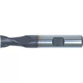   Swiss 10.0mm kétélű, weldon-száras rövid hosszlyukmaró TiAlN-8% Co