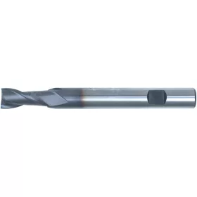   Swiss 6.0 hosszú kétélű weldon-száras HSS-Co8% hosszlyukmaró TiCN bevonattal