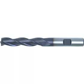   Swiss 4.0 hosszu háromélű weldon-száras HSS-Co8% hosszlyukmaró TiAlN bevonattal