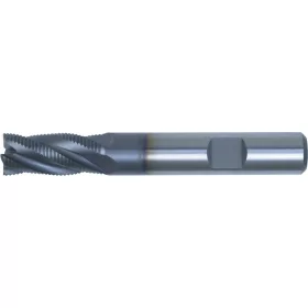   Swiss 6.0 weldon-száras HSS-Co8% finom fogazású nagyolómaró TiCN bevonattal